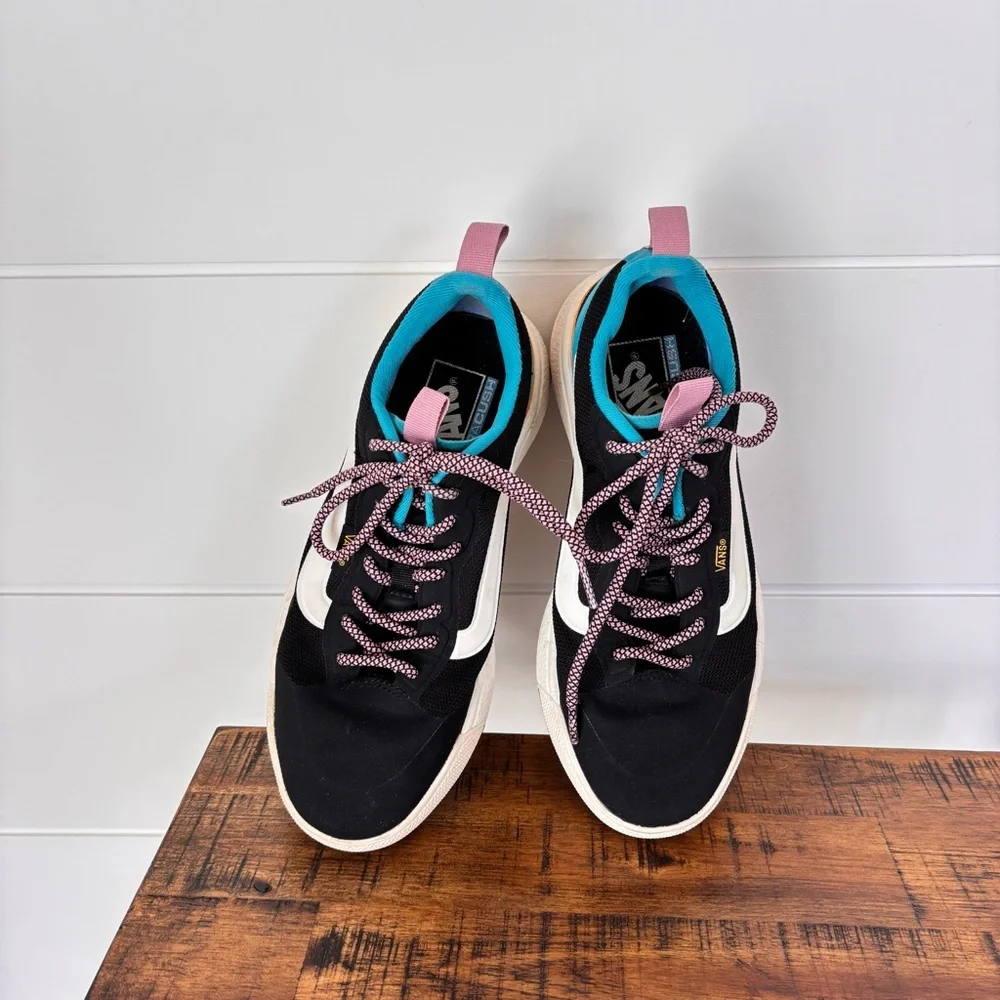 Vans Ultrarange Exo Pop Color Black/Multi Sneakers Women's Size 7